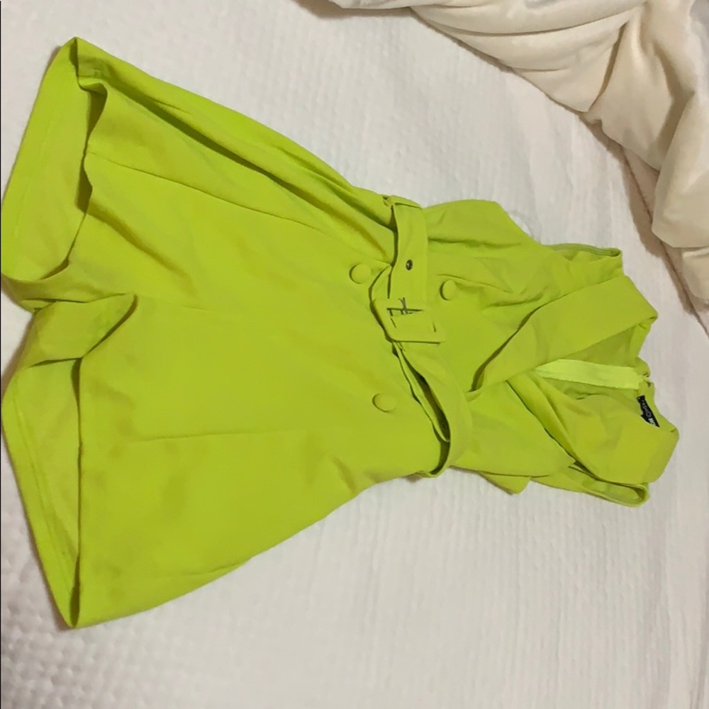 Fashion Nova - lime romper